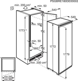 Electrolux LRB3DE18S koelkast Onderbouw 311 l Wit — thumbnail 3