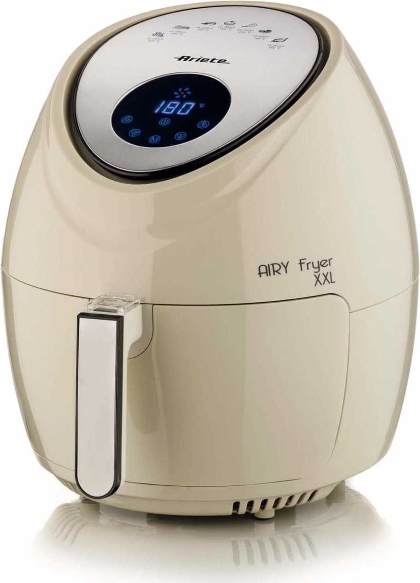 ARIETE 4618/02 Air Fryer XXL Heteluchtfriteuse - 1800W - 5,5 liter - Digital Touchscreen - 7 Automatische Programma's- Beige — afbeelding 1