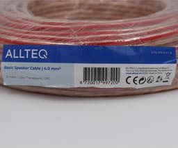 Luidspreker kabel - 4.0mm² - 25 meter - Op rol - Allteq — thumbnail 4