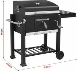 BeBetter BBQ | Houtskoolbarbecues - Barbecue - Luxe Barbeque - 5-10 Personen — thumbnail 5