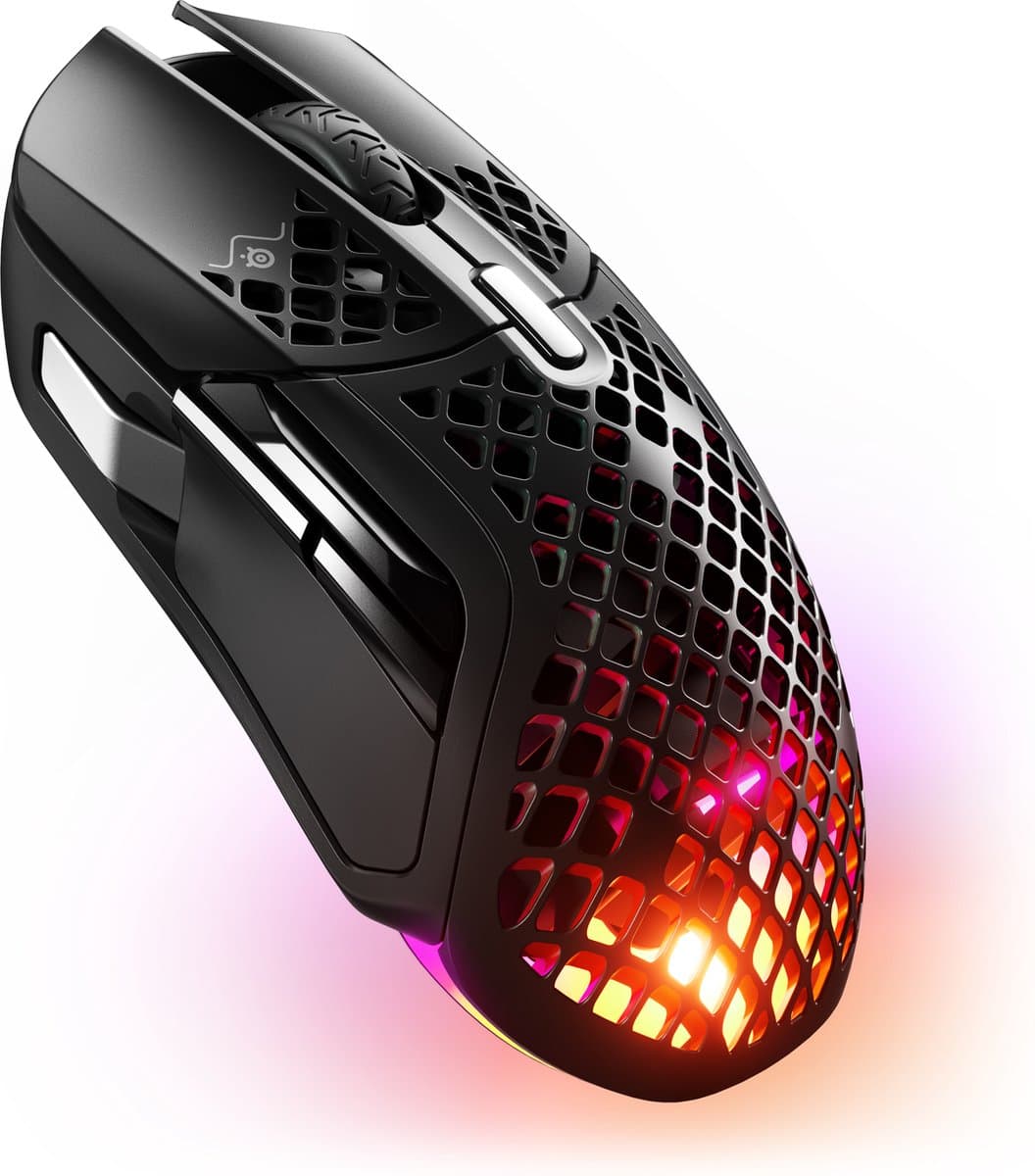 SteelSeries Aerox 5 - Draadloze Gaming Muis - Zwart — afbeelding 1