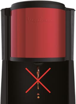 Moulinex Subito RVS FG370D11 - Koffiezetapparaat - - 1.25L- 15 kopjes - Rood — thumbnail 2