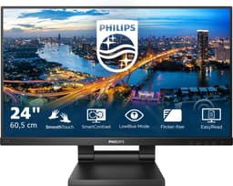 Philips 242B1TC 60,5 cm (23.8") 1920 x 1080 Pixels Full HD LED Touchscreen Zwart — thumbnail 1