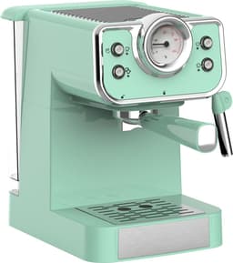 Espressomachine - koffie machine - espresso - Mint - Retro - OldScool - 950W - 1.5 liter — thumbnail 4