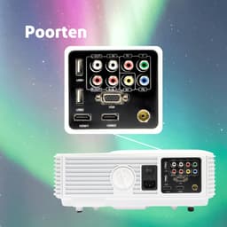 Salora 58BHD2500 LED beamer met TV tuner, HDMI en USB aansluiting — thumbnail 4