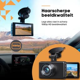 Avalect RoadPro Dashcam voor Auto - 2024 - Auto Camera Voor en Achter - Volledig HD - Nachtvisie - Parkeerstand met ingebouwde G-sensor - Inclusief batterij - Incl 32GB SD-kaart — thumbnail 2