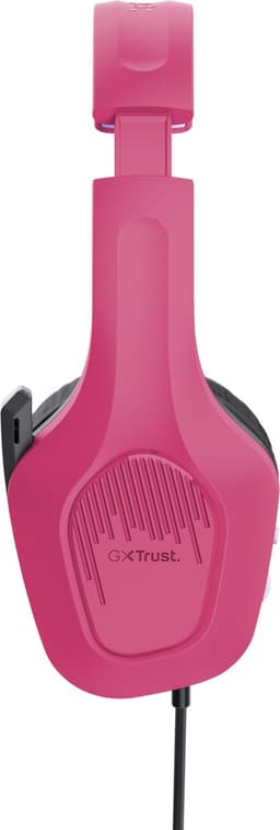 Trust GXT 415P Zirox - Bedrade Gaming Headset - voor PC, PS4, PS5, Xbox & Switch - Stereo - Roze — thumbnail 5