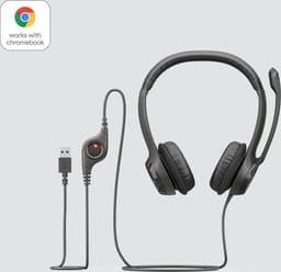 Logitech H390 - Computer Headset - USB A - Ruisonderdrukkend - Graphite — thumbnail 3