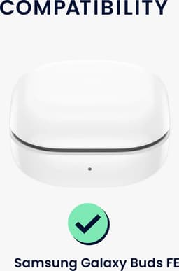 kwmobile cover voor oordopjes case - geschikt voor Samsung Galaxy Buds FE - Trendy beschermhoes draadloze oordopjes in oudroze — thumbnail 5