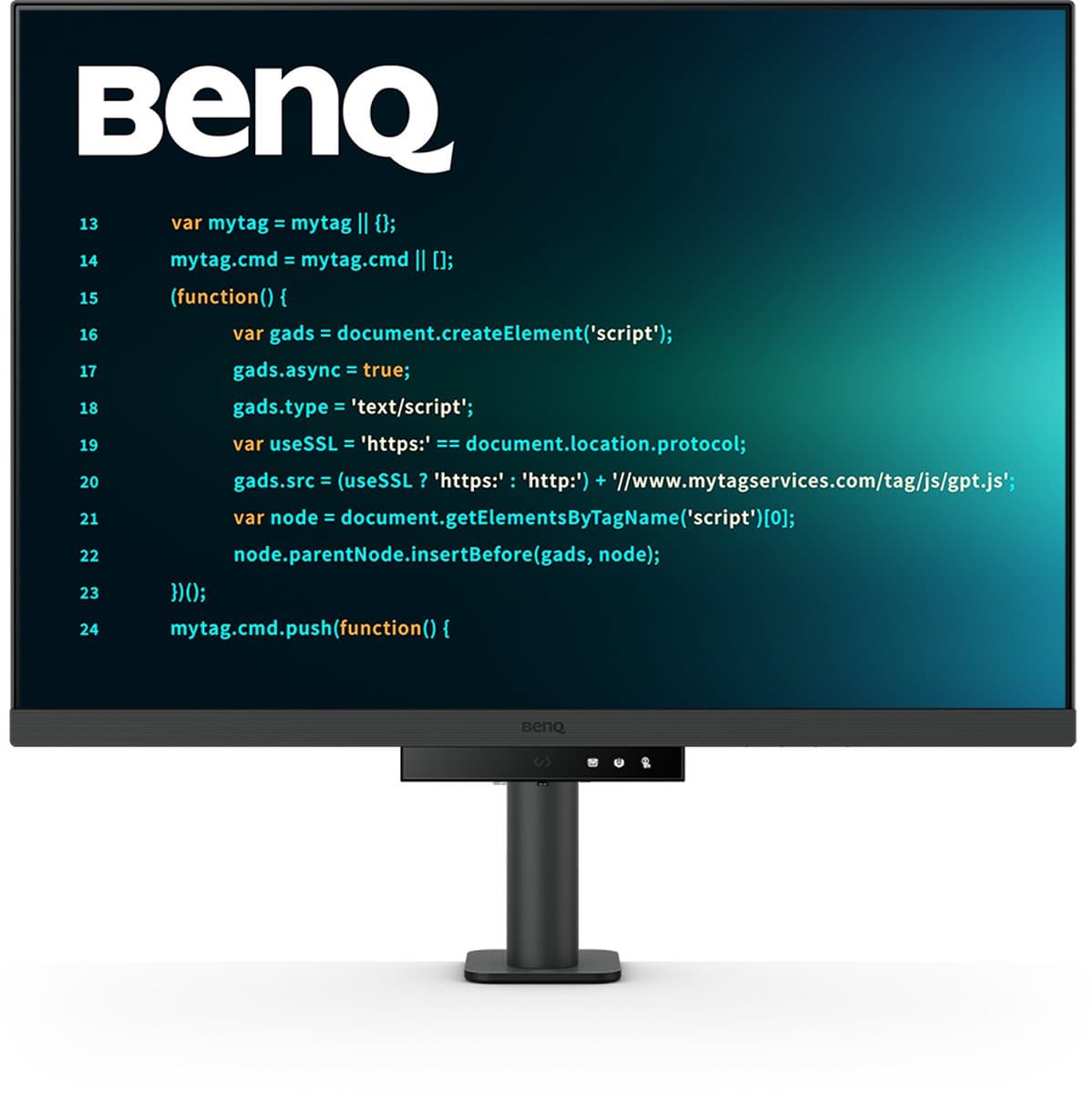 BenQ 4K Eye-Care Programming Monitor RD280UA - 60Hz - IPS Beeldscherm - 3840x2560p - EyeCare - 28,2 inch - Ergo Arm — afbeelding 1