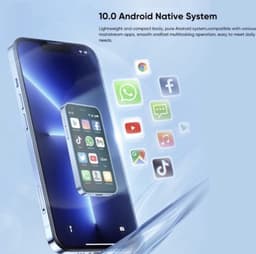 mini smartphone- mobiele telefoon- superkleine -klein -4G -Snelste -mini- gsm -android 10 — thumbnail 5