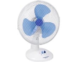 Mobiele tafelventilator met zwenkfunctie, hoogte: 35,5 cm, 27 cm