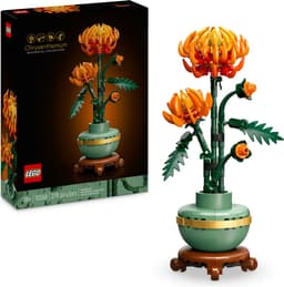 LEGO Botanical Collection - Chrysant Constructiespeelgoed — thumbnail 2