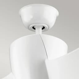 Plafondventilator met verlichting - Phree - 56in / 142cm ventilator - wit — thumbnail 1