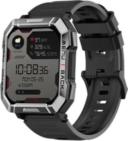 Blackview W60 Smartwatch voor heren - fitnesshorloge met telefoonfunctie (bellen/ontvangen) - kompas - IP68 waterdicht - sporthorloge met 100+ sportmodi - hartslag- en slaapmonitor - stappenteller - geschikt voor Android en iOS - Grijs — thumbnail 1