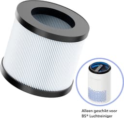 BLANC SQUARE® HEPA 13 Luchtfilter - 99% effectief tegen huisstofmijt, hooikoorts, allergie, stof - 3 Laags Air Purifier filter - Koolstoffilter — thumbnail 1