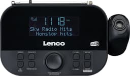 Lenco CR-615BK - Wekkerradio met DAB - Slaaptimer - Zwart — thumbnail 3