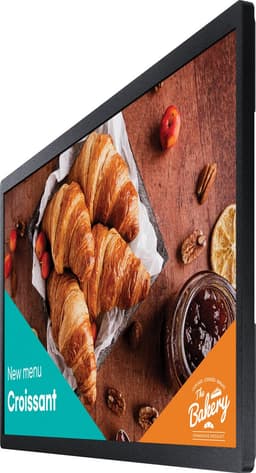 Samsung QB24C - 24" diagonale klasse (23.8" zichtbaar) QBC Series led-achtergrondverlichting lcd-scherm - digital signage-technologie - Tizen OS - 1080p 1920 x 1080 — thumbnail 4