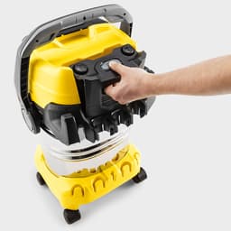 Kärcher WD 6 P S V-308/22/T Renovation - 1300 W - 30 liter - Renovatieset - Geïntegreerd stopcontact - RVS zuigbuizen - Afvoerschroef - RVS Container - Vlakfilter — thumbnail 2