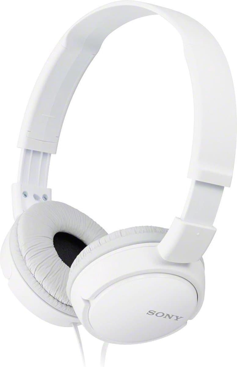 SONY MDRZX110APW On-ear Bedrade hoofdtelefoon Wit — afbeelding 1
