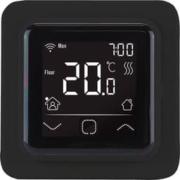 e-Heat C16 WiFi Klokthermostaat, RAL 9011 (Grafietzwart) — thumbnail 1
