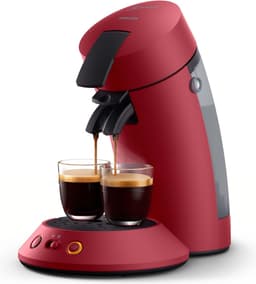 Philips Senseo Original Plus Koffiepadmachine CSA210/90 - Keuze uit 1 of 2 Kopjes - Instelbare Intensiteit - Automatische Uitschakeling - Rood — thumbnail 1
