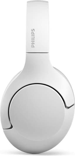 PHILIPS TAH8506WT - Draadloze Ruisonderdrukkende Over-Ear Hoofdtelefoon, Ruisonderdrukking Pro, Draadloze Hoofdtelefoon voor Volwassenen, Met microfoon, Bluetooth, 60 Uur Speeltijd, Lichtgewicht - Wit — thumbnail 2