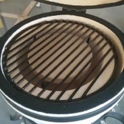 Patton Kamado Keramische Houtskoolbarbecue - 13" - Inclusief Heatdeflector - Mat Zwart — thumbnail 2