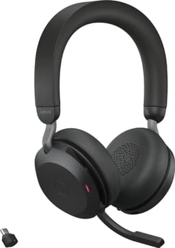 Jabra Evolve2 75 UC Bluetooth headset - USB-C — thumbnail 2