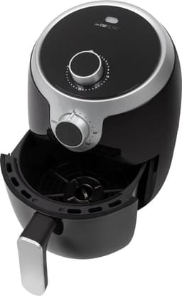 Clatronic FR 3769 H Enkel 1,8 l Vrijstaand 1000 W Heteluchtfriteuse Zwart, Roestvrijstaal — thumbnail 3