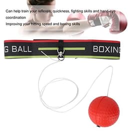 Reactiebalset, boksreflexbal voor verstelbare hoofdband Reflexbalset voor beginners Verbetering van snelheidsreacties Hand-oogcoördinatietraining — thumbnail 3