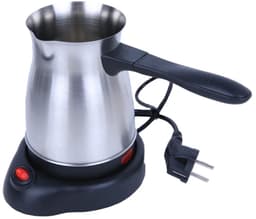 Turkse Koffiezetapparaat – Turkish Coffee Maker – Cezve – Elektrische Turkse Koffiepot – Turkse Koffieketel – RVS – Automatische Uitschakeling — thumbnail 1