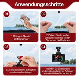 Biadesivo Extra Sterk - 8 Stuks met Warmtebestendigheid - Ideaal voor Dashcam Bevestiging - Betrouwbare Montage - ShopVlot — thumbnail 3