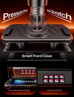 JSAUX ModCase voor Steam Deck LCD & OLED - Modulaire Beschermhoes Basic Set - Travel Cover & Kickstand - Zwart - PC0104 — thumbnail 4