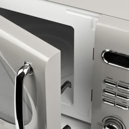G3 Ferrari Sapormio Vintage Grigio Magnetron 20L – 700W – 5 Vermogensstanden – Retro Design — thumbnail 3
