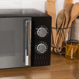 Solo magnetron vrijstaand - digitaal display - ontdooifunctie - voor keuken en kantoor — thumbnail 3