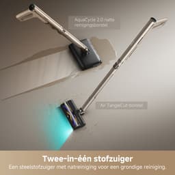 Dreame Aqua Air Snoerloze Steelstofzuiger - Stofzuigen en natte reiniging - Lichtgewicht - Rugvriendelijk - Zelfreiniging - Drogen op 70°C - 90° buigbare stang - Onder meubels - 20000 Pa zuigkracht - Huisdierenhaar - Anti-allergie — thumbnail 4