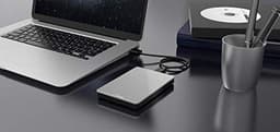 Externe Harde Schijf - Draagbare Opslag - Bestanden Opslaan - USB 3.0 Snelheid - 500 GB - Zilver — thumbnail 2