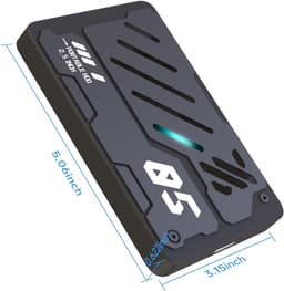 Externe Harde Schijf - Draagbare Opslag - Bestanden Opslaan - Snelle USB 3.0 - Tot 1TB - Zilver — thumbnail 2