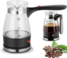 Turkse Koffiezetapparaat - Turkse Koffiekan - Espressomachine - Koffiezetapparaat 500 ml - Voor Turkse Koffie, Espresso en Thee — thumbnail 1