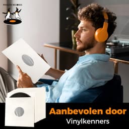 Pinguïn Records LP beschermhoezen - LP hoezen - Antistatische voering binnenhoes - 50 stuks - LP binnenhoezen - Wit - 80 gram - Vinyl hoezen — thumbnail 5