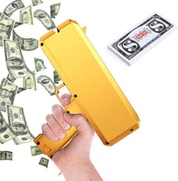SnelShoppen - OBEST Money Gun Schietpistool, Neppapiergeld, Gouden Props Gun, Geldregen voor Feesten, Bruiloften, Party Games - Hoge Kwaliteit, Ultra — thumbnail 1