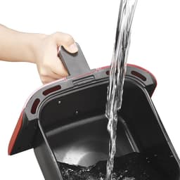 Heteluchtfriteuse - Gezonde Frituur - Vetarm Koken - Grote Capaciteit - 5 Liter - Rood — thumbnail 4