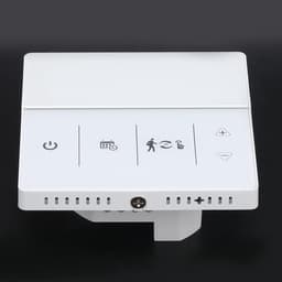 Slimme Thermostaat - Temperatuurregelaar WiFi - Energie Besparen - LCD Touchscreen Bediening - AC90-240V - Wit — thumbnail 3