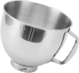 Roestvrijstalen Mengkom - Vervangingskom Mixer - Bakken en Mixen - Grote Capaciteit - 45-5 QT - Zilver — thumbnail 5