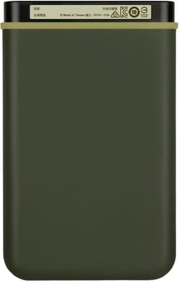Externe Harde Schijf - Portable Opslag - Bestanden Opslaan - Militaire Schokbestendigheid - 2TB - Groen — thumbnail 3
