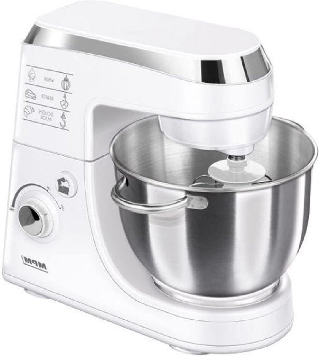 Keukenmachine - Bakrobot - Deeg Maken - Planetair Systeem - 4.2 Liter Kom - Wit — afbeelding 1