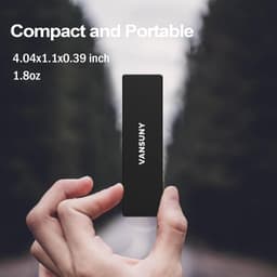 Externe SSD - Draagbare Schijf - Snelle Data Transfer - Metaal Omhulde Behuizing - 500 GB - Zwart — thumbnail 5