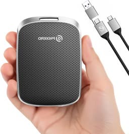 Externe SSD - Draagbare Opslag - Snelle Data Transfer - Half-Height Ontwerp - 4TB - Zwart — thumbnail 1