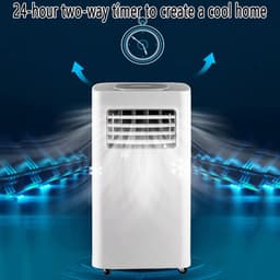 Mobiele Airco 7000 BTU – 3-in-1 met Afvoerslang, Raamafdichting en Afstandsbediening – Tot 28 m² — thumbnail 5
